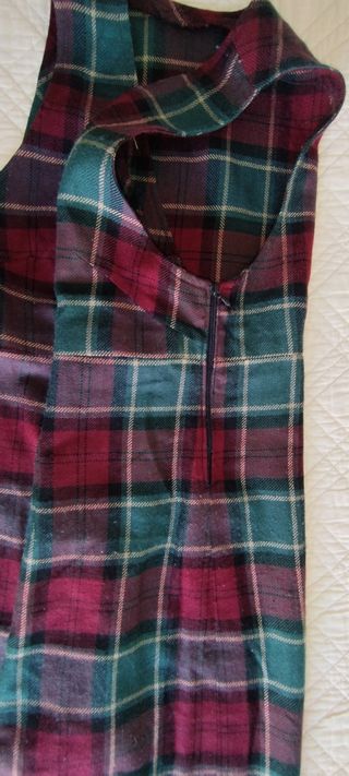 Vestido escocés - Talla M
