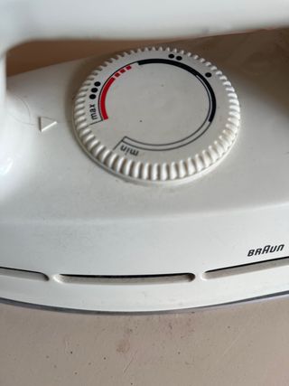 Plancha Braun Vintage