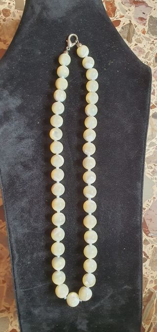 Collana Paciotti madreperla bianca