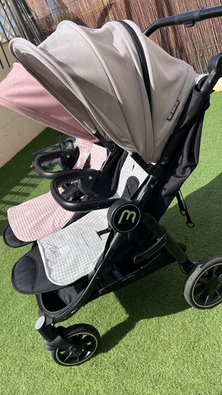 Carro gemelar Easy Twin 4 como nuevo.