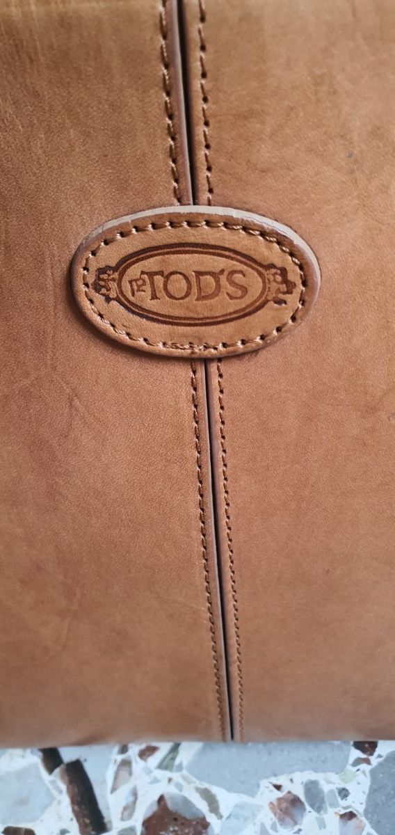 Tod's borsa in pelle marrone