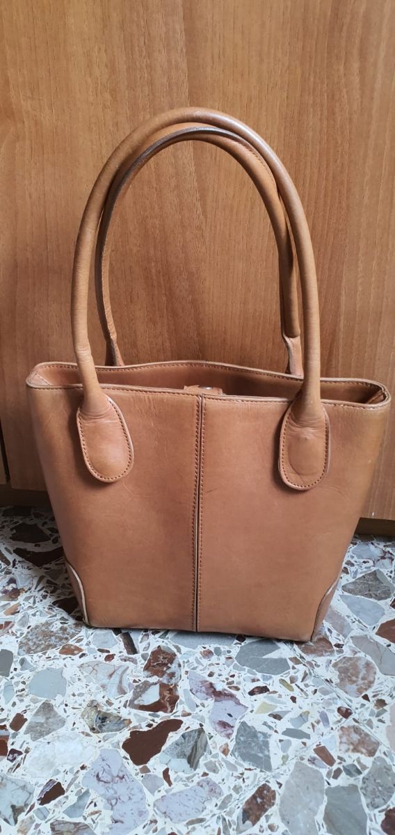 Tod's borsa in pelle marrone