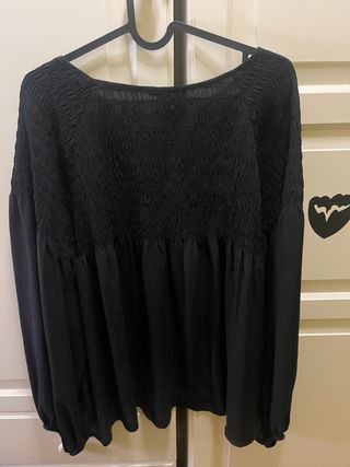 Blusa negra HM - Talla L