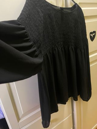 Blusa negra HM - Talla L