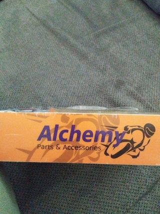 Retrovisores moto dorados universales