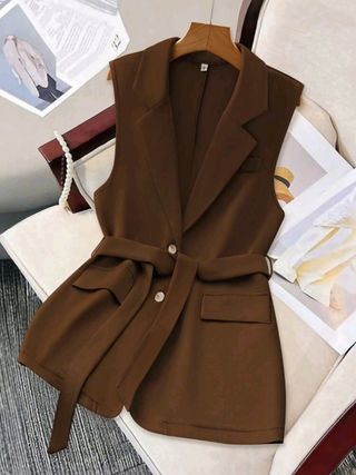 Chaleco blazer