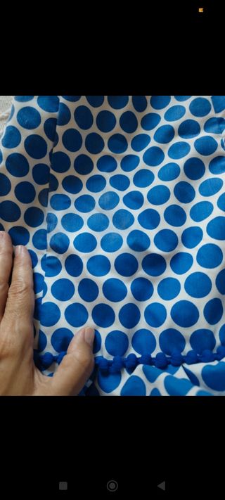 Falda flamenca romería feria adolescente