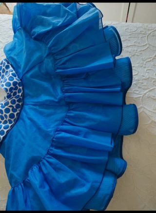 Falda flamenca romería feria adolescente