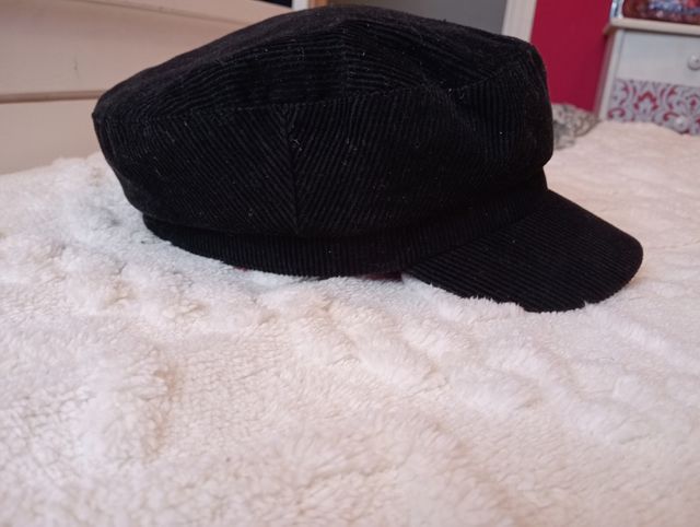 Gorra pana negra Zara