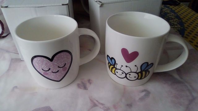 Pack 2 tazas BEE MY LOVE - LOVE IS IN THE AIR