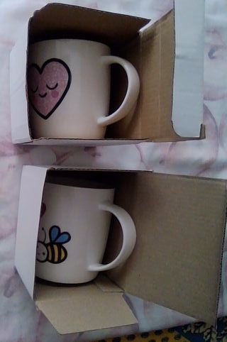 Pack 2 tazas BEE MY LOVE - LOVE IS IN THE AIR