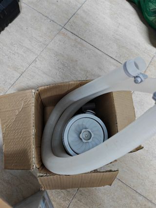 Piscina hinchable+depuradora+funda. 240x67cm