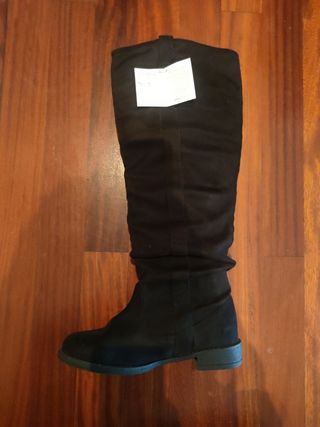 Botas altas negras