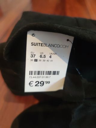 Botas altas negras