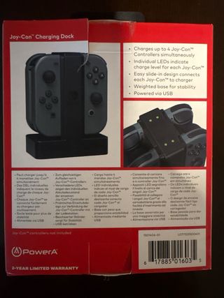 Cargador mandos switch doble