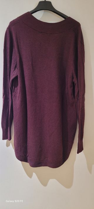 Maglioncino in lana viola