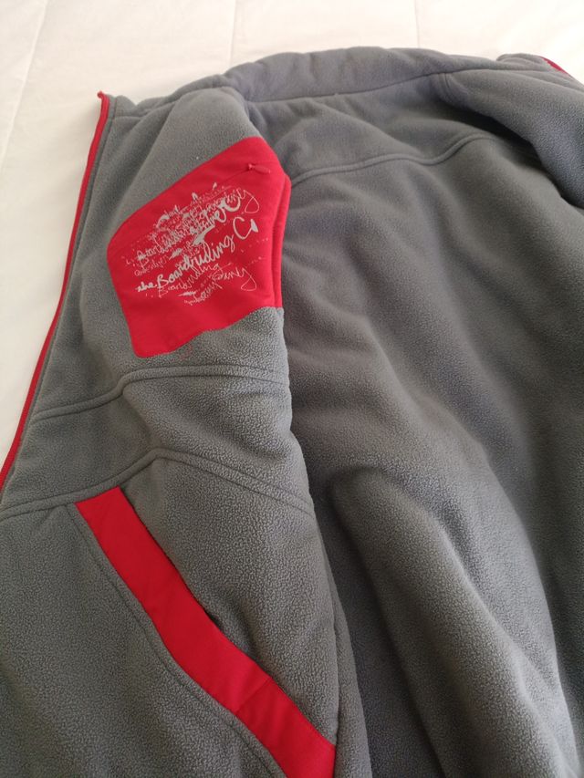 Chaleco Quiksiver rojo impermeable 