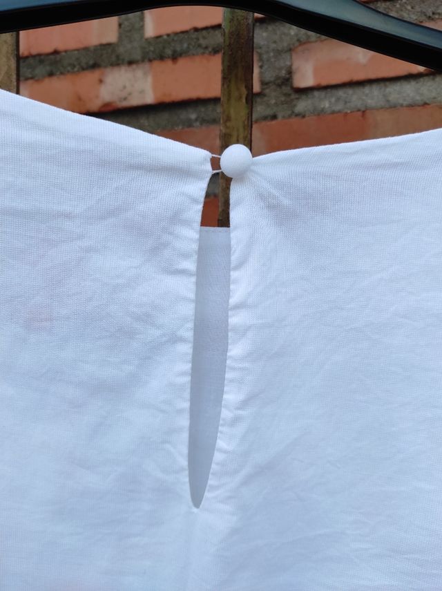 Vestido blanco Mira La Marela - Jaretas