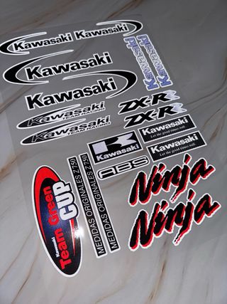 KIT PEGATINAS VINILOS KAWASAKI NINJA VERSYS KX