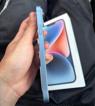 iPhone 14 Plus Azul 128 gb  capacidad bareria 85%