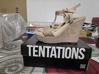 Sandalias cuña Xti Nude Talla 38