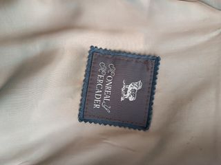 Chaqueta cuero negra Monreal y Mercader - Talla 40