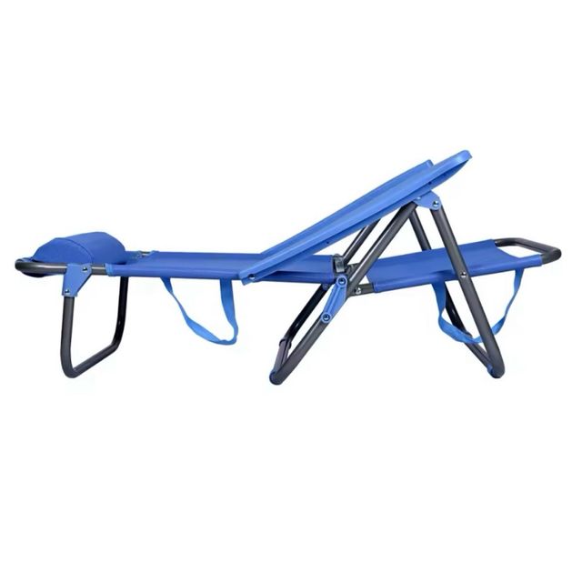 Confezione da 2 sedie da spiaggia pieghevoli. Nuovo.