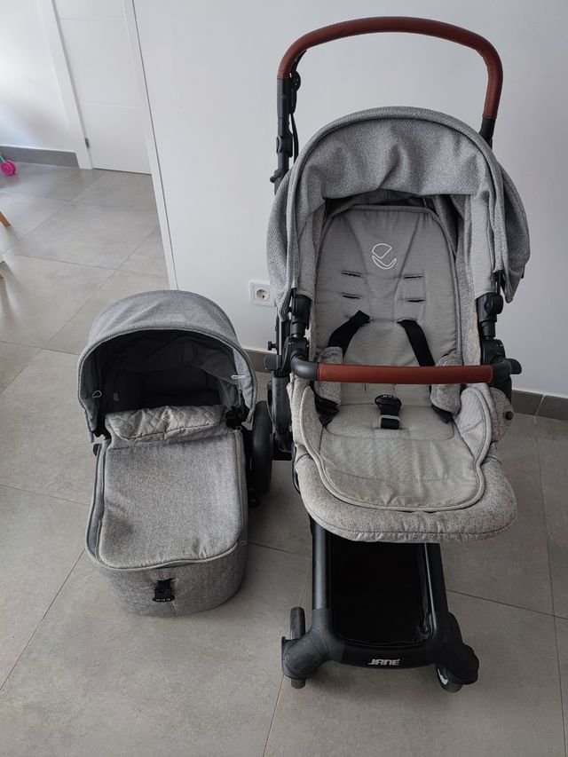 Jane Rider Duo: Cochecito y capazo