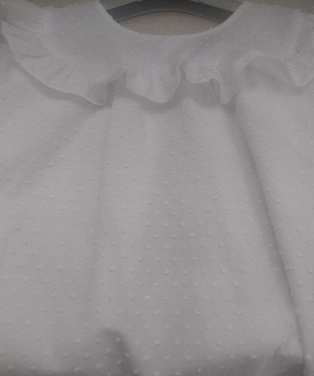 Camisa niña blanca 8A