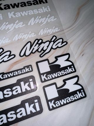 KIT PEGATINAS VINILOS KAWASAKI Z900 NINJA KX KLX