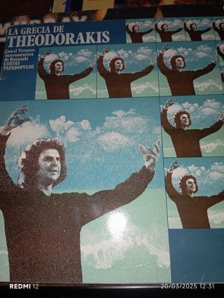 LP La Grecia de THEODOAKIS