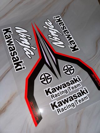 SET PEGATINAS VINILOS CARENADO KAWASAKI NINJA 1000