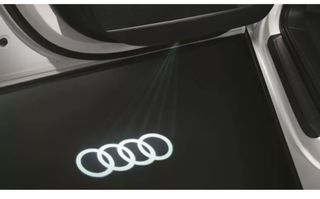 Luz led Audi logo 