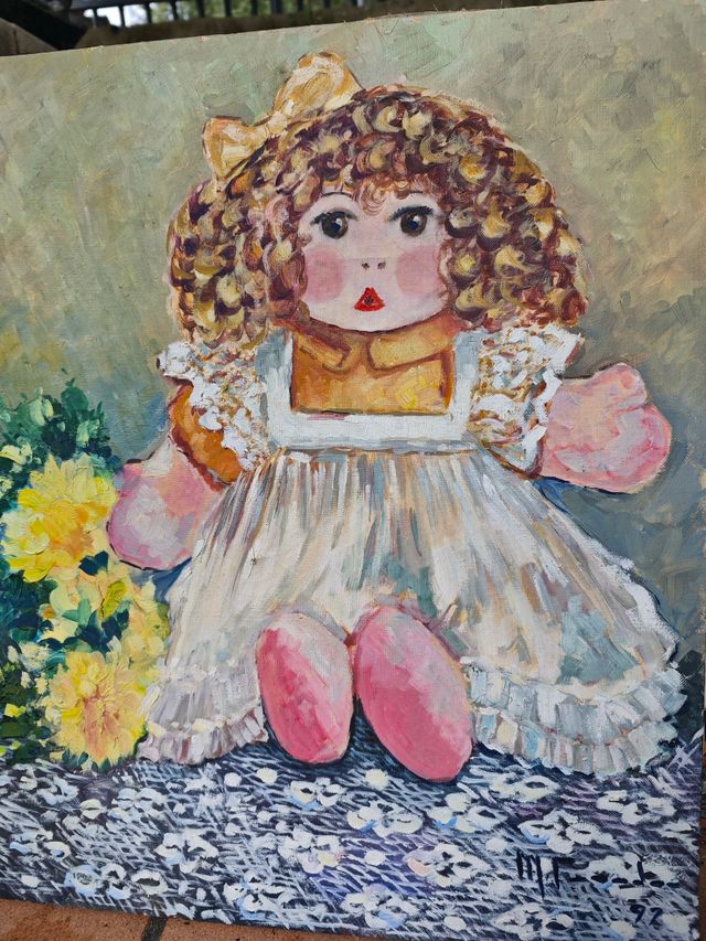 Muñeca cuadro 