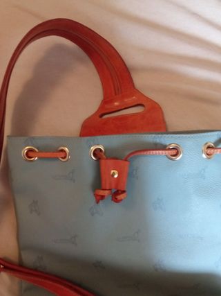Bolso bandolera azul