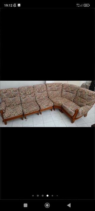 Sofá rinconera en Torrelavega