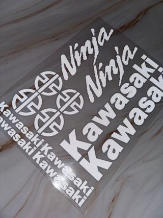 KIT PEGATINAS VINILOS KAWASAKI NINJA SX VERSYS