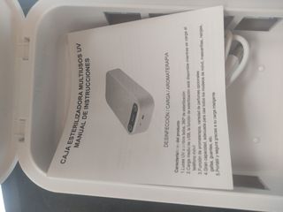 Caja esterilizadora ultravioleta