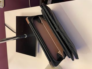 Monedero negro - cartera mujer