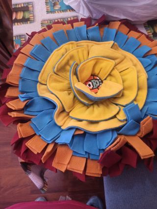 Alfombra olfativa perros fleece