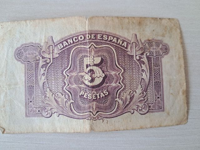 Billete 5 pesetas