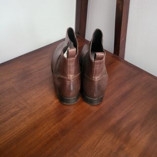 Botines marrones de piel de Bruno Premi - Talla 40