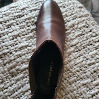 Botines marrones de piel de Bruno Premi - Talla 40