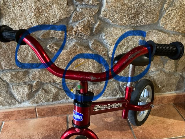 Chicco Red Bullet - bici sin pedales