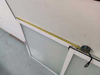 Puertas correderas aluminio blanco