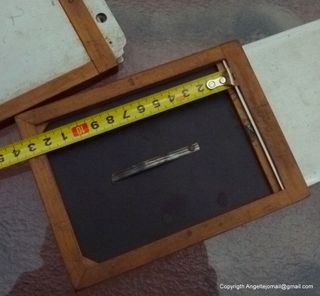 Chasis años 1920 para cámara gran formato