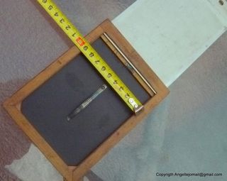 Chasis años 1920 para cámara gran formato