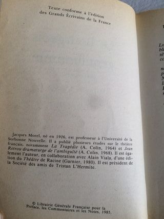 Libros en frances de Obras de teatro