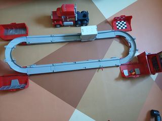 Camion juguete pista Mcqueen