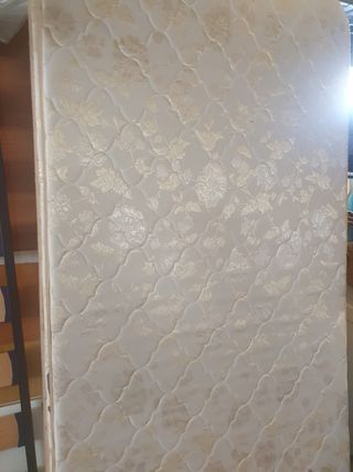 Bases tapizadas 90/190cm beige.por unidad.